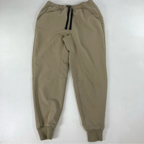Figs Tansen Jogger Scrub Pants Mens Beige Size Small Uniform Medical - Picture 13 of 14